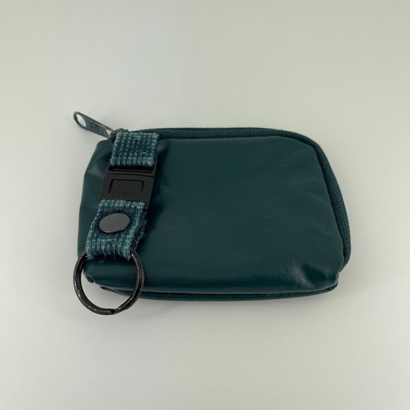 VINTAGE 80s PARIS SPORT CLUB NYLON ZIP BAG CHARM CREDIT CARD + CASH STASH POUCH - Picture 8 of 15